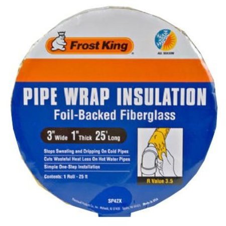 THERMWELL PRODUCTS 1x3x25' FBG Pipe Wrap SP42X/16